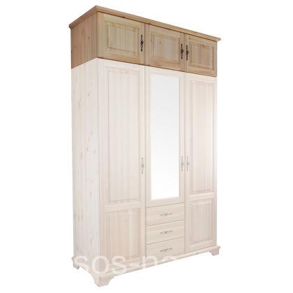 Антресоль 3-ств к шкафу Брусно-М